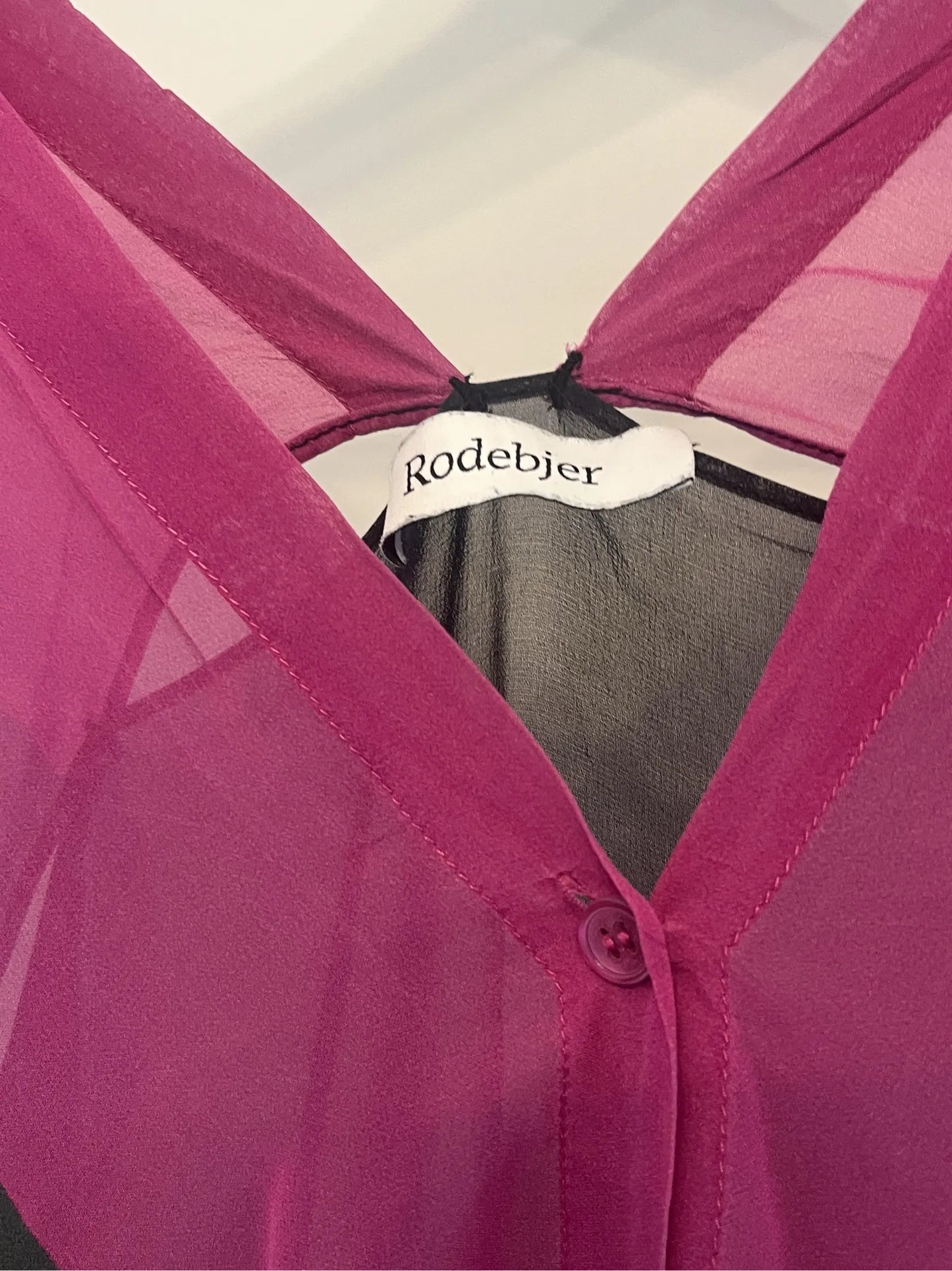 Rodebjer Agave-sidenkaftan