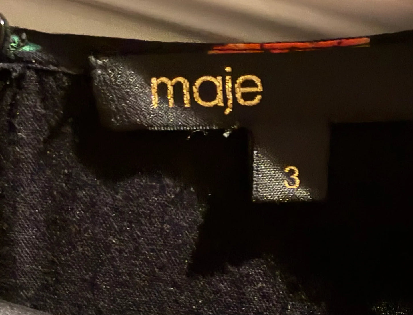 Maje-klänning