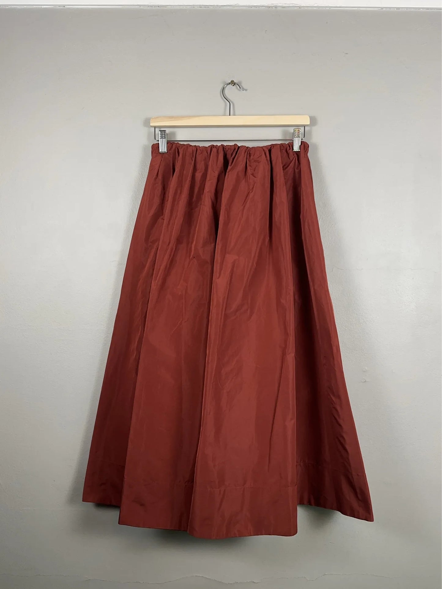 Dagmar A-Lined Silk-kjol