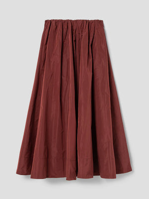 Dagmar A-Lined Silk-kjol