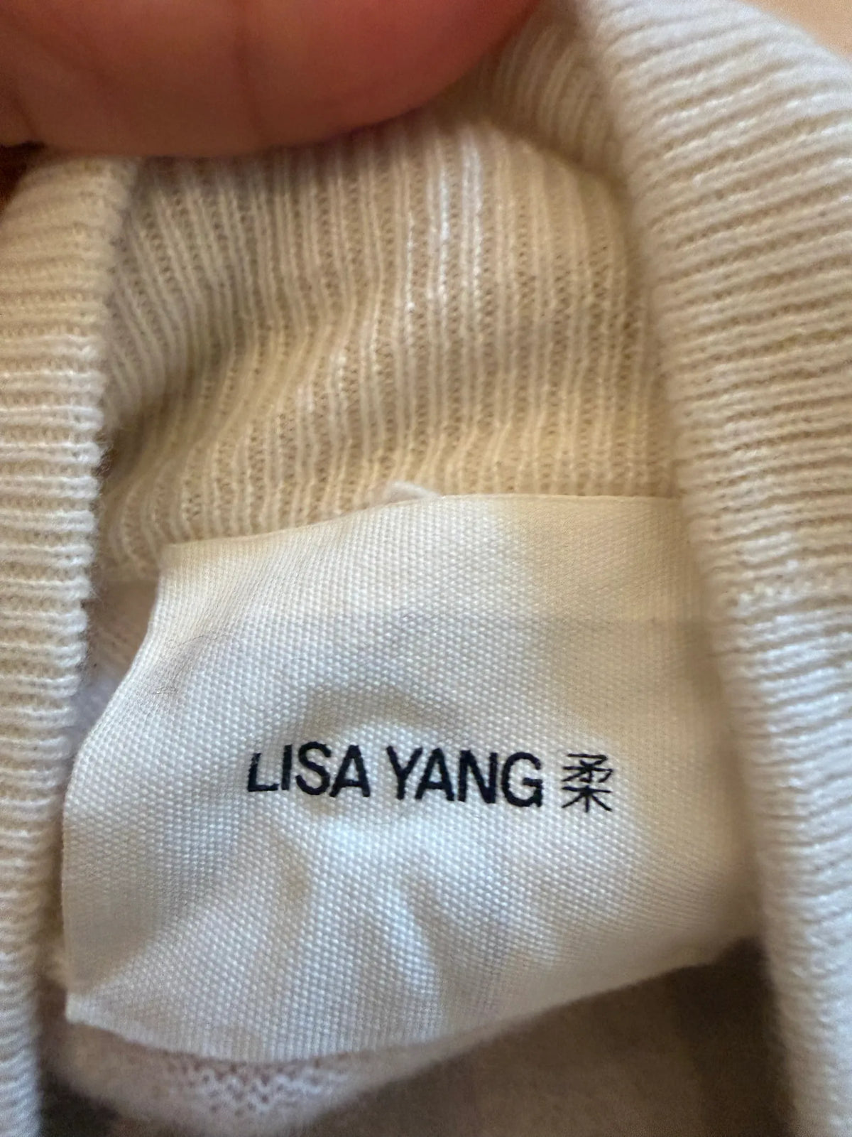 Lisa Yang-kashmirtröja NWOT