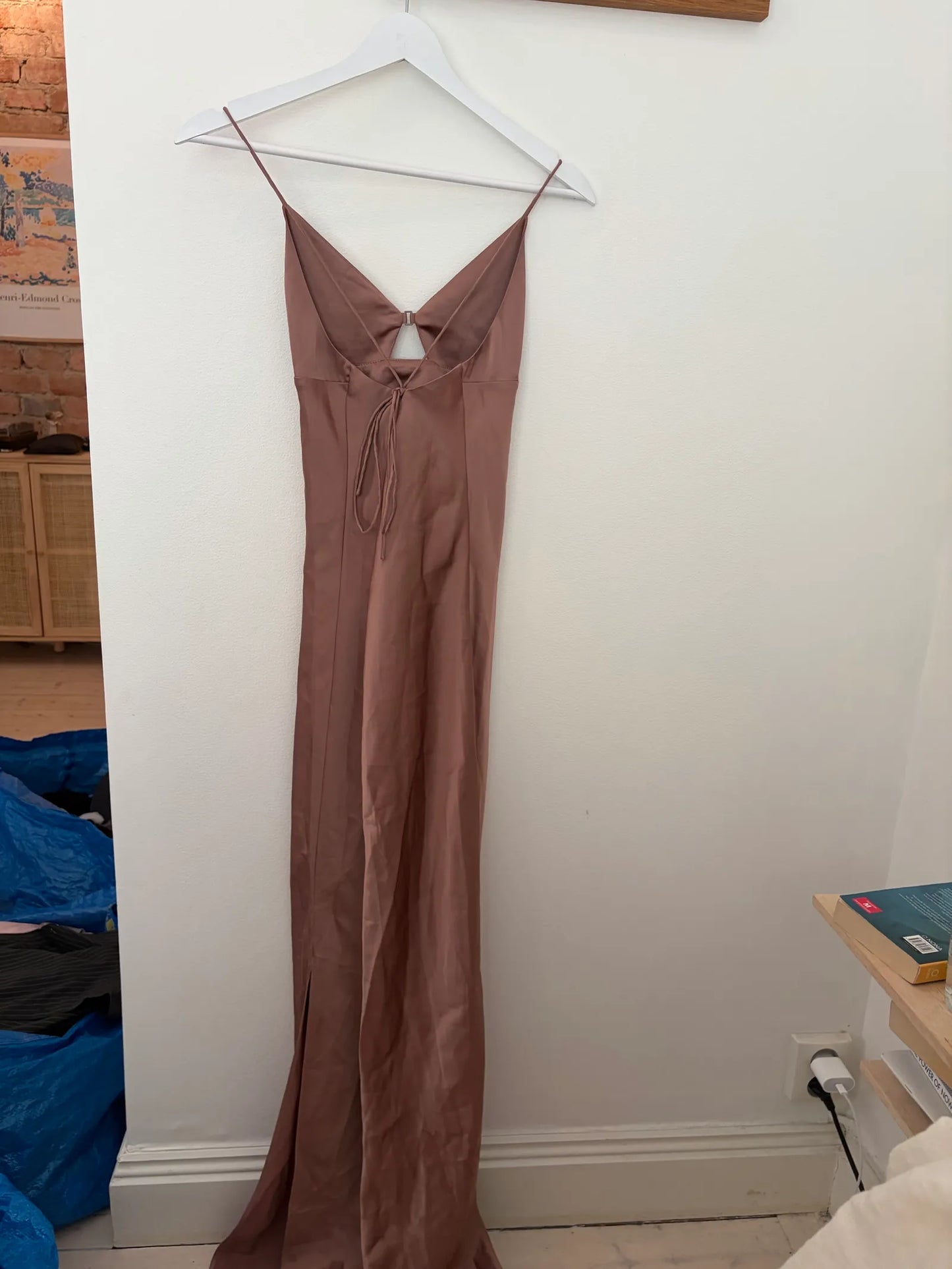 Filippa K Satin Slip-klänning NWOT
