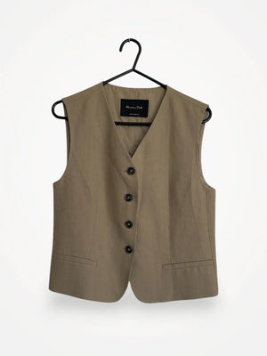 Massimo Dutti-linnekostymväst