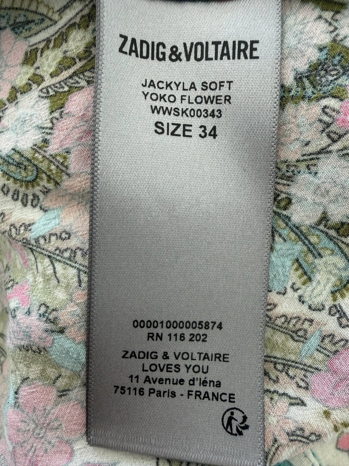 Zadig & Voltaire-kjol NWOT