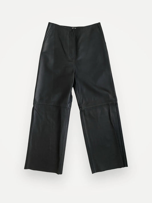 Toteme Leather Wide-leg-skinnbyxor
