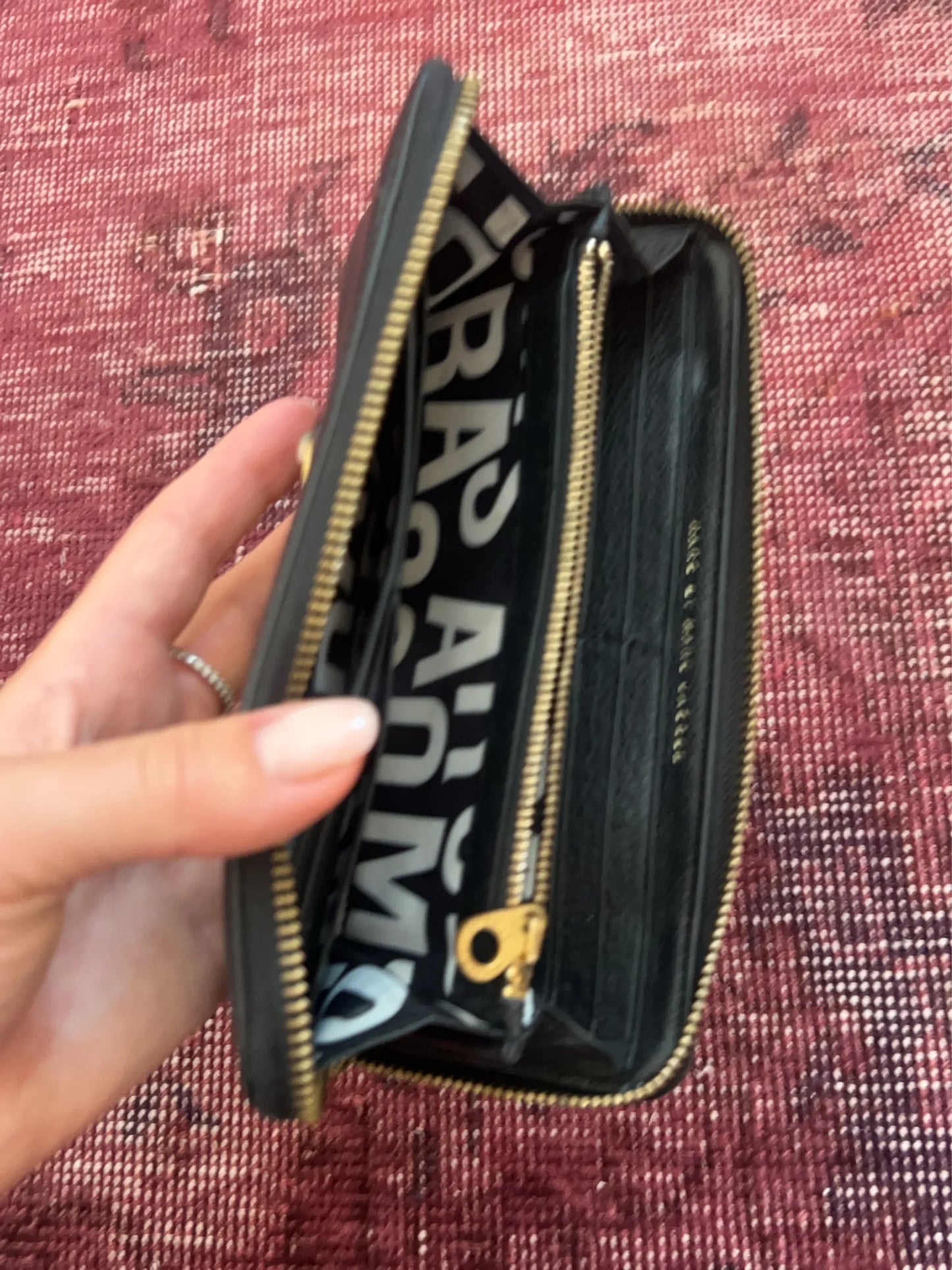 Marc Jacobs-skinnplånbok