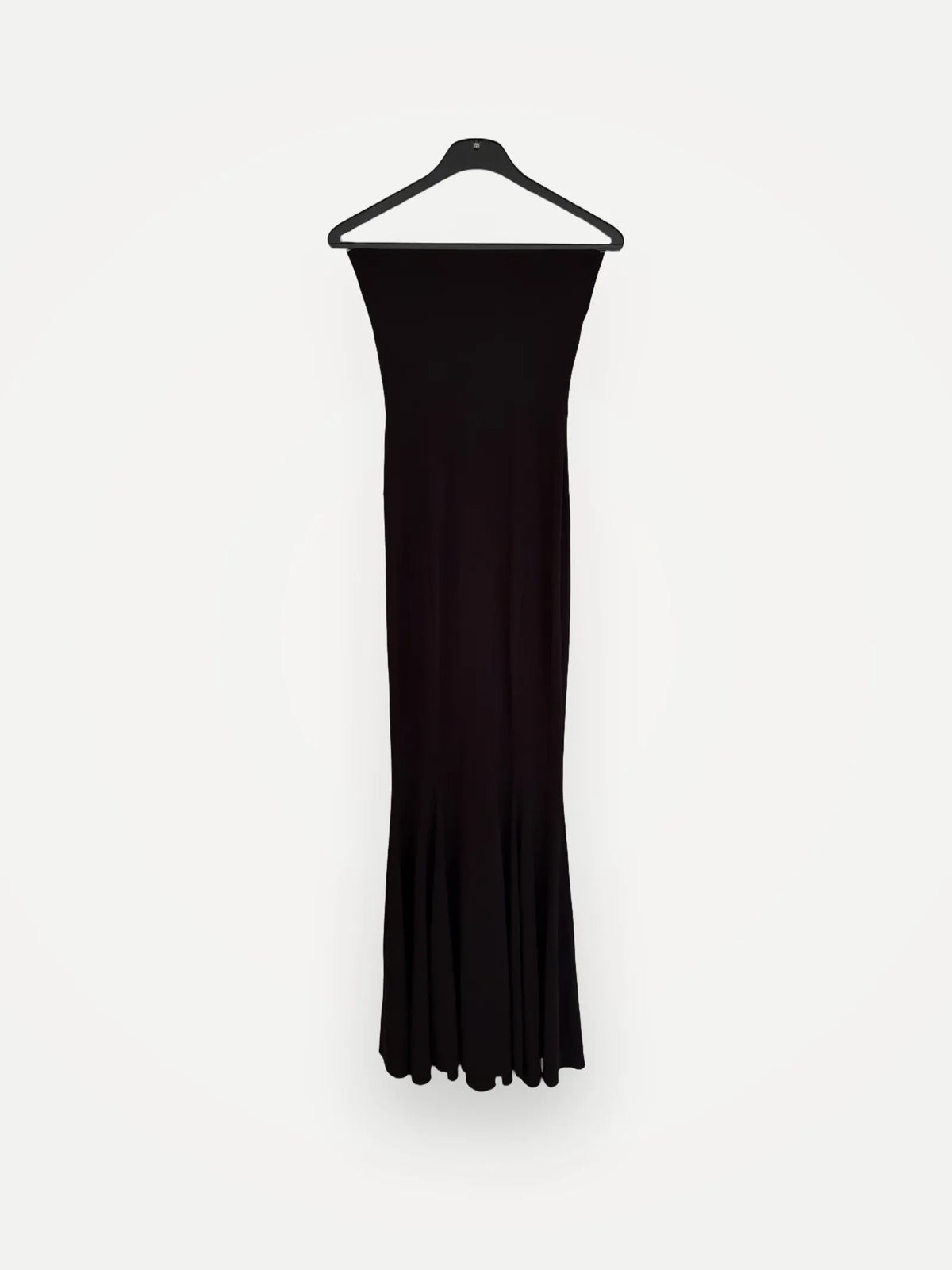 Norma Kamali Strapless Fishtail Gown Dress
