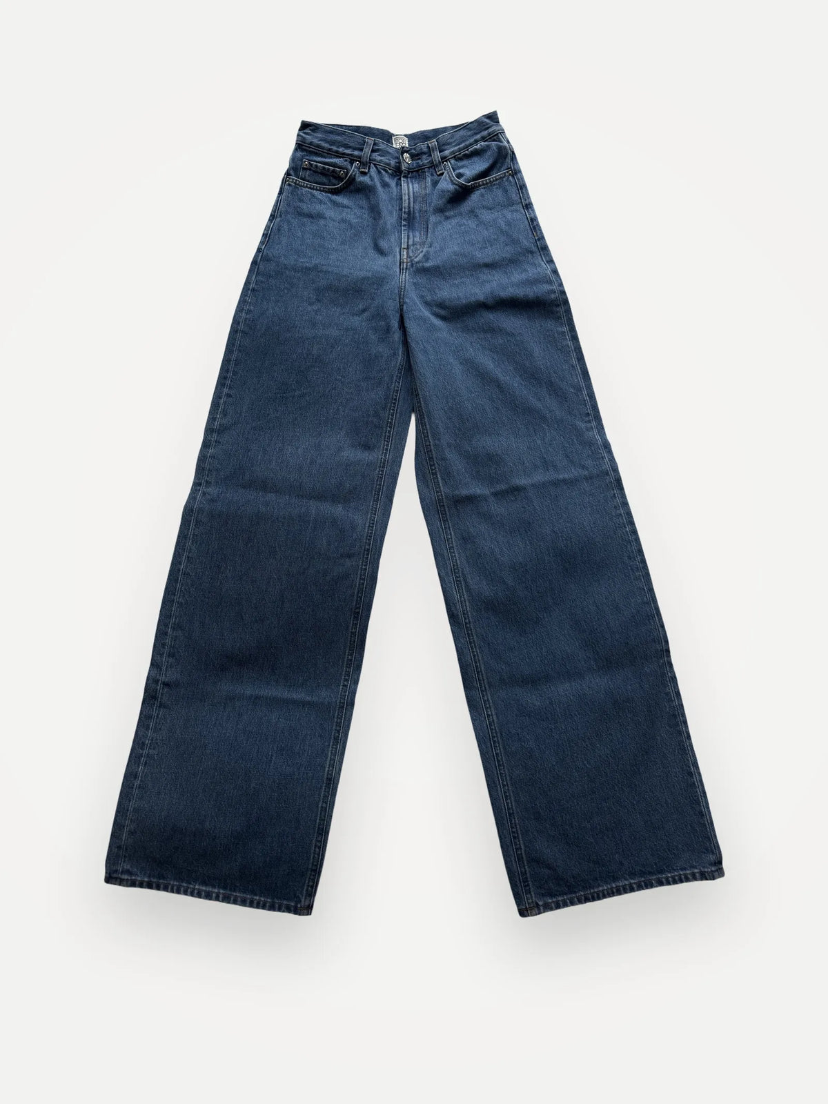 Toteme Wide Leg Denim Jeans
