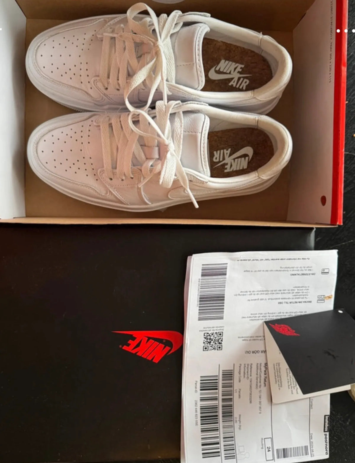 Jordan Jordan 1-skinnsneakers
