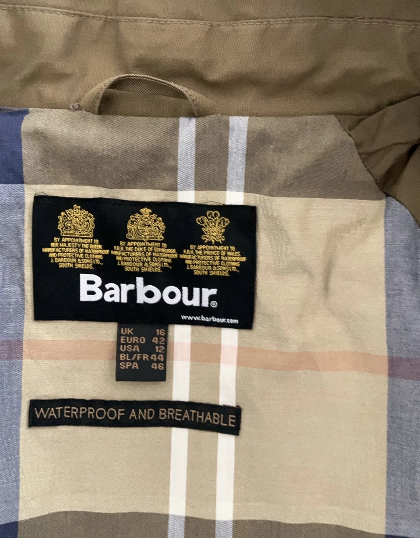 Barbour-fritidsjacka