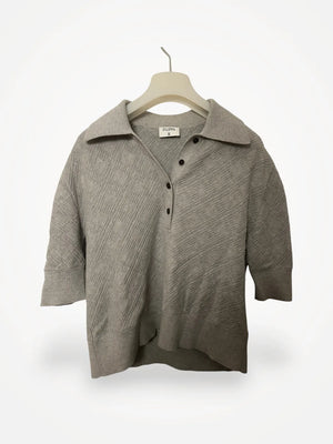 Filippa K Square Knit Polo-polotröja