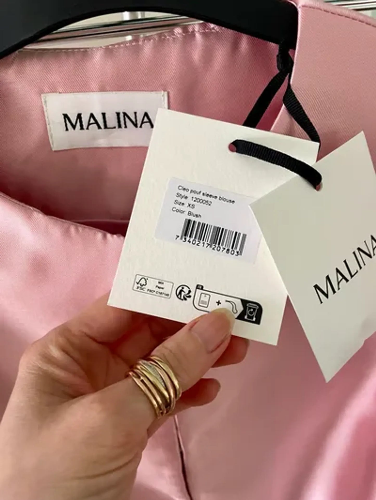 By Malina By Malina Cleo-blus NWT
