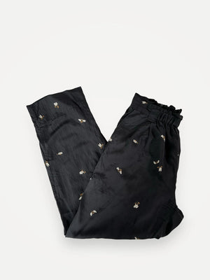Stine Goya Vinnie Bees Silk-sidenbyxor