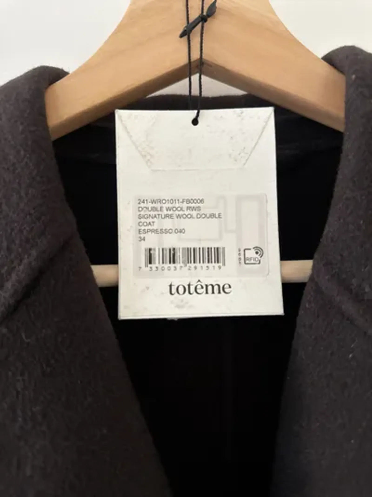 Toteme Signature Wool Double Coat