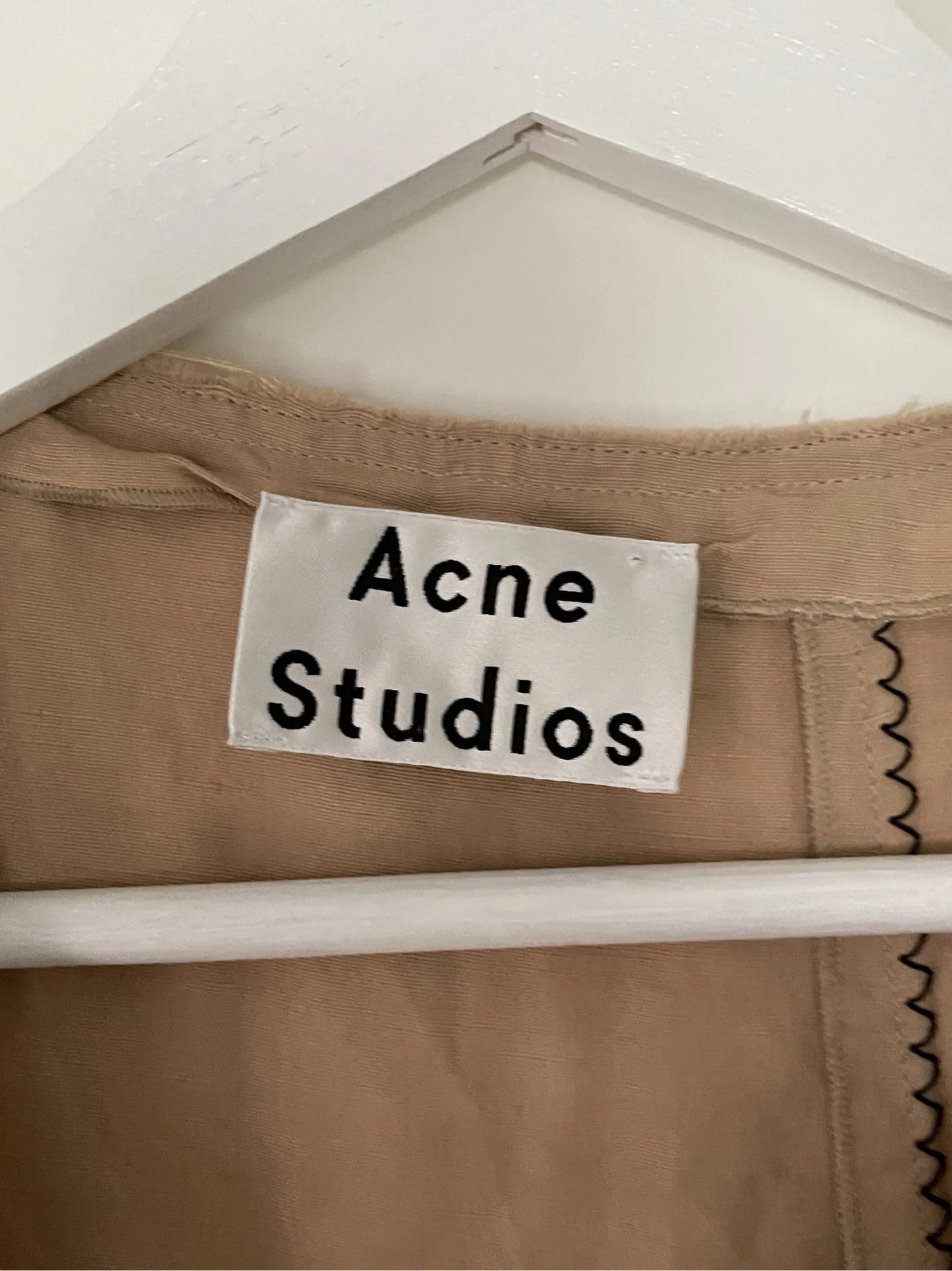 Acne Studios Deala Slub Vi Aw17 Dress