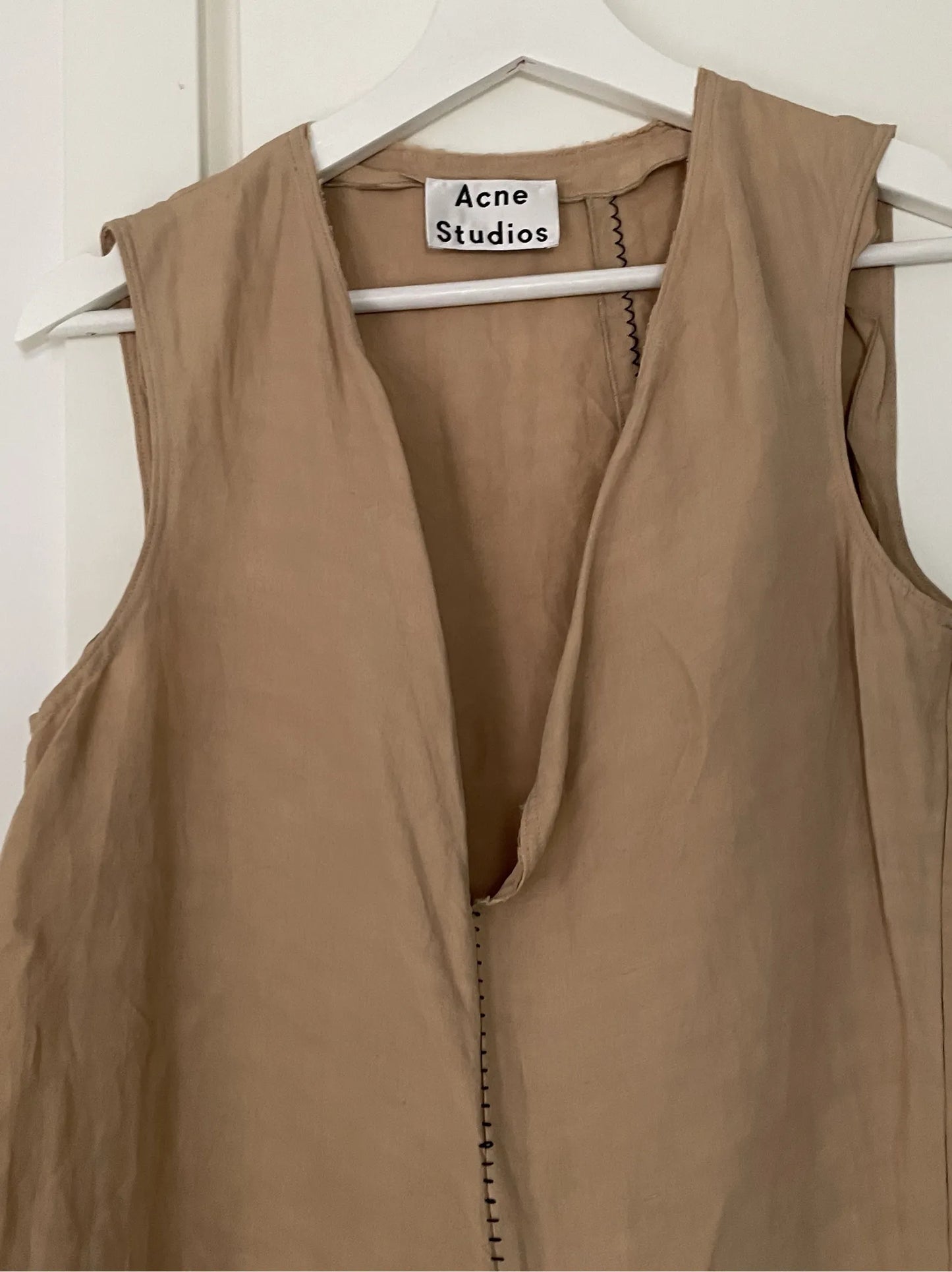 Acne Studios Deala Slub Vi Aw17 Dress