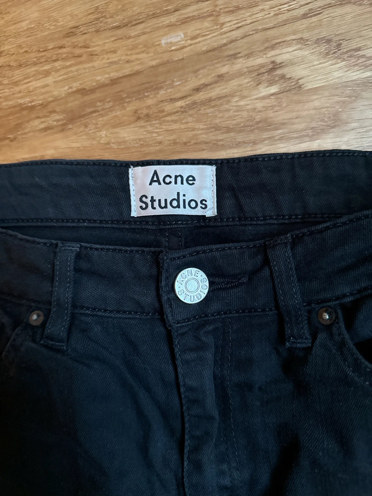 Acne Studios Skin 5 Black Trousers