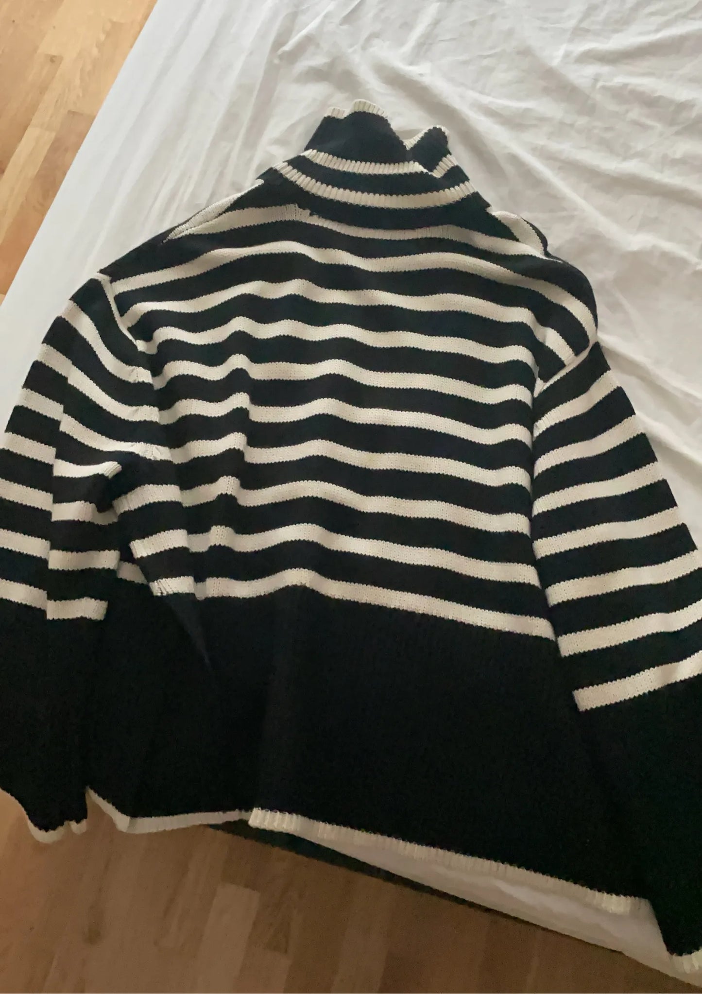 Toteme Signature Stripe Turtleneck Sweater