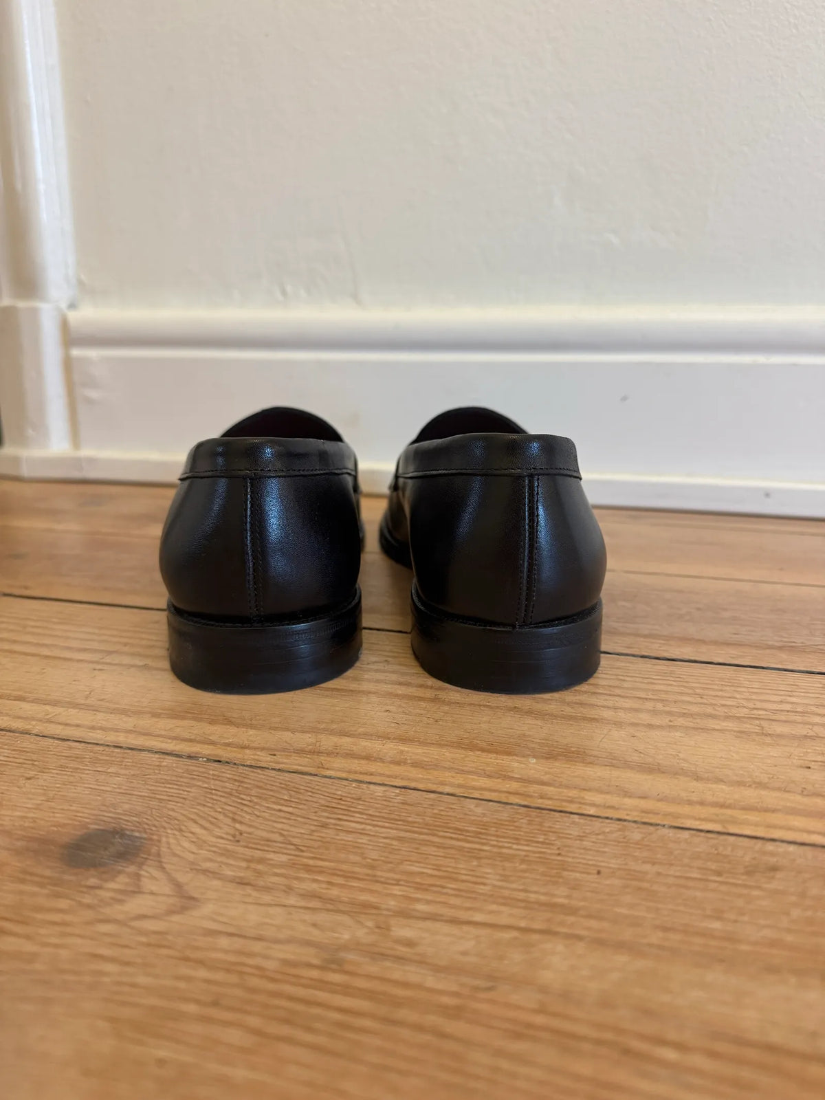 Morjas Penny-skinnloafers