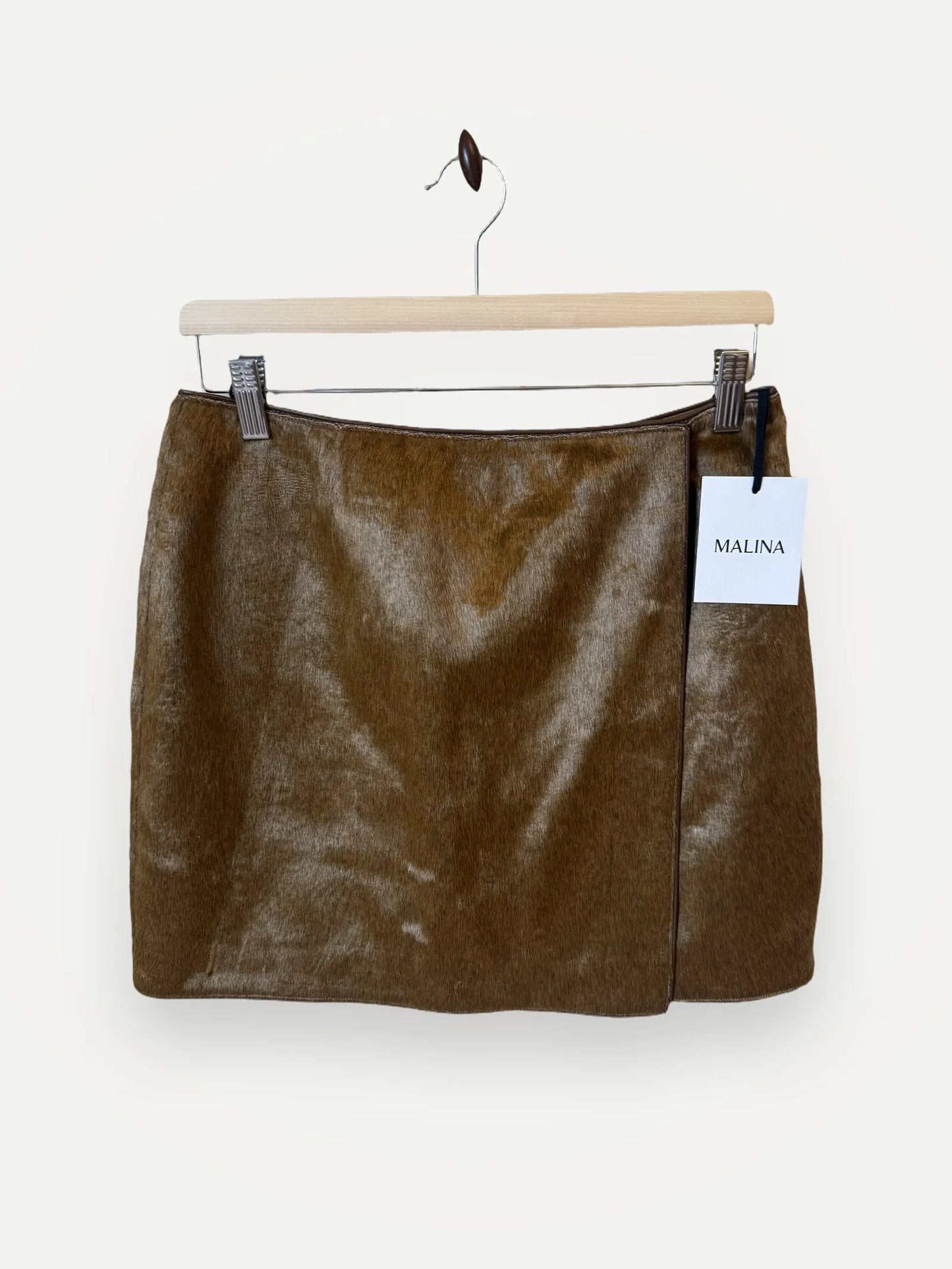 By Malina Mina Faux Pony Hair-kjol