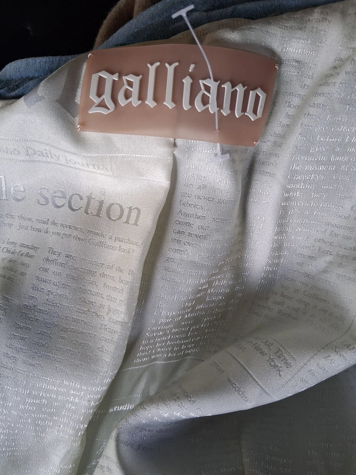 Galliano-skinnjacka