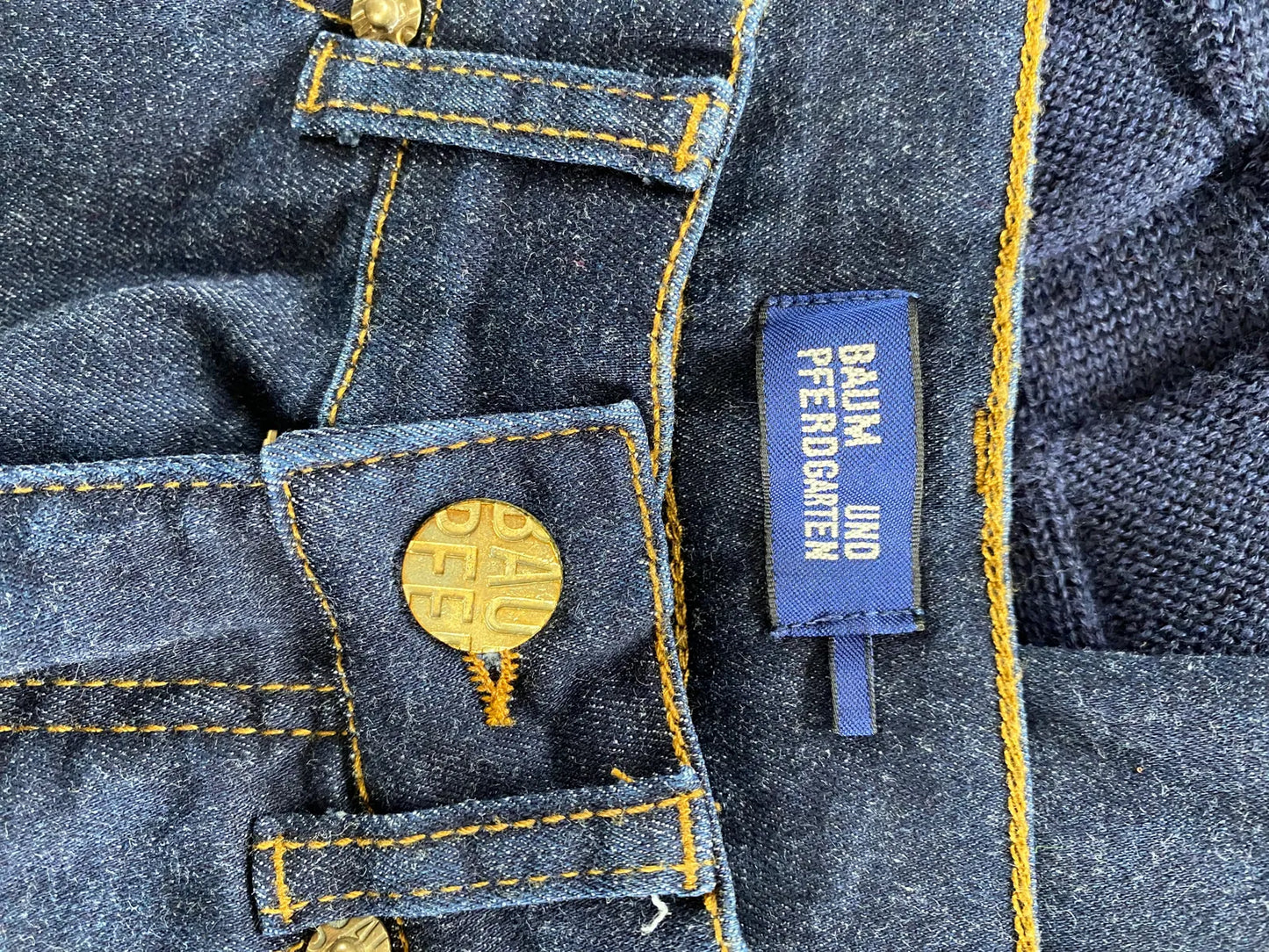 Baum und Pferdgarten-jeans