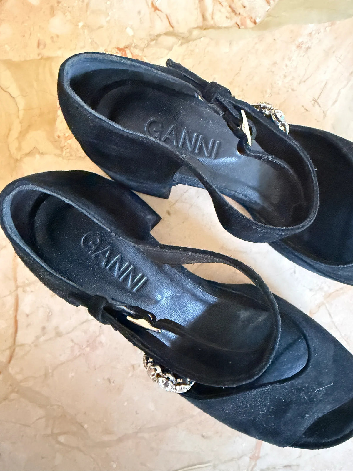 Ganni-klackar