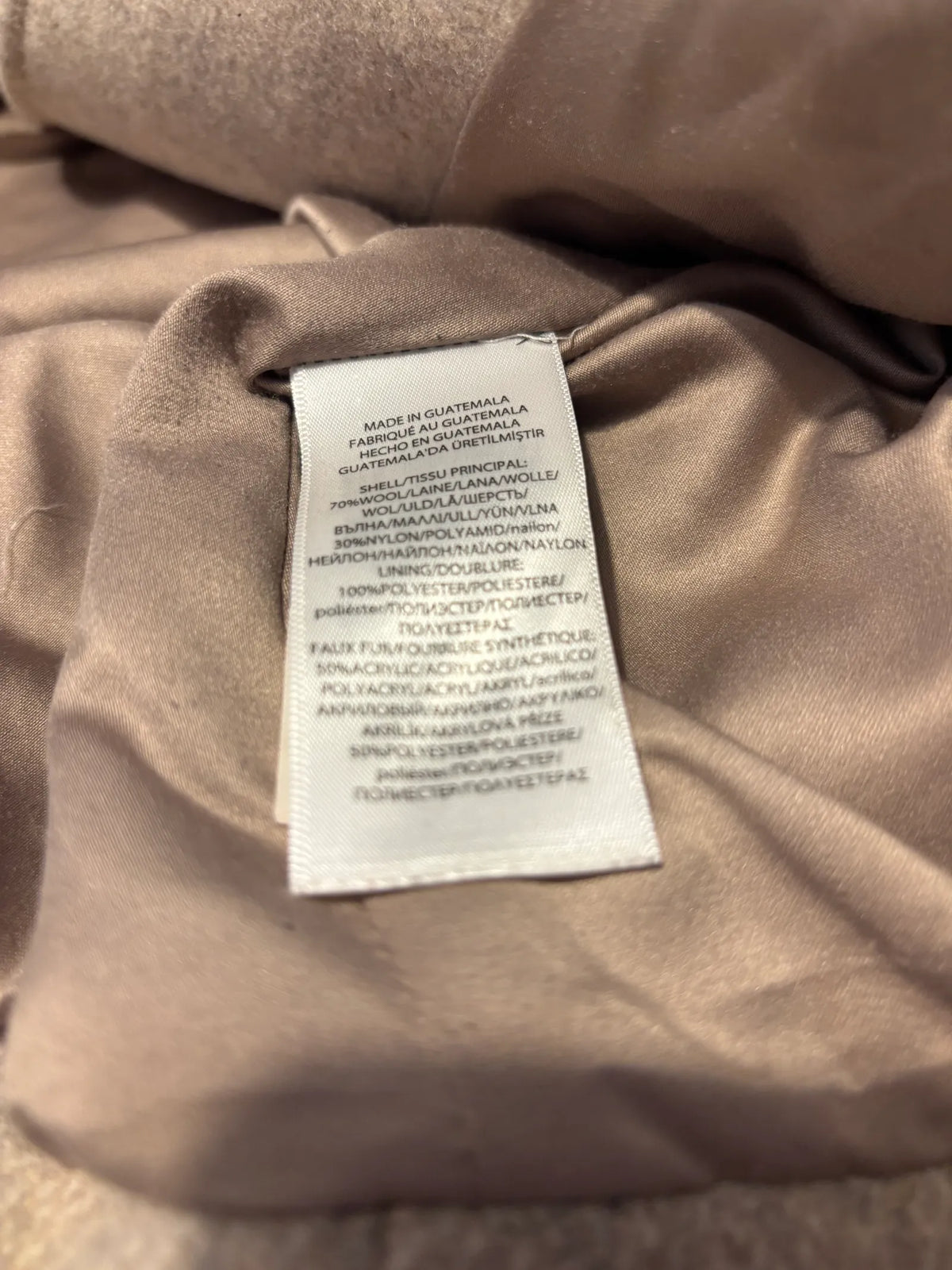 Ralph Lauren Parkasmodell-ullkappa
