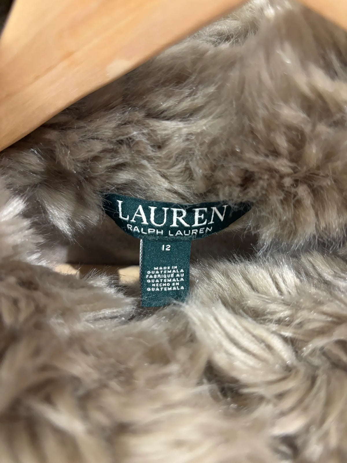 Ralph Lauren Parkasmodell-ullkappa