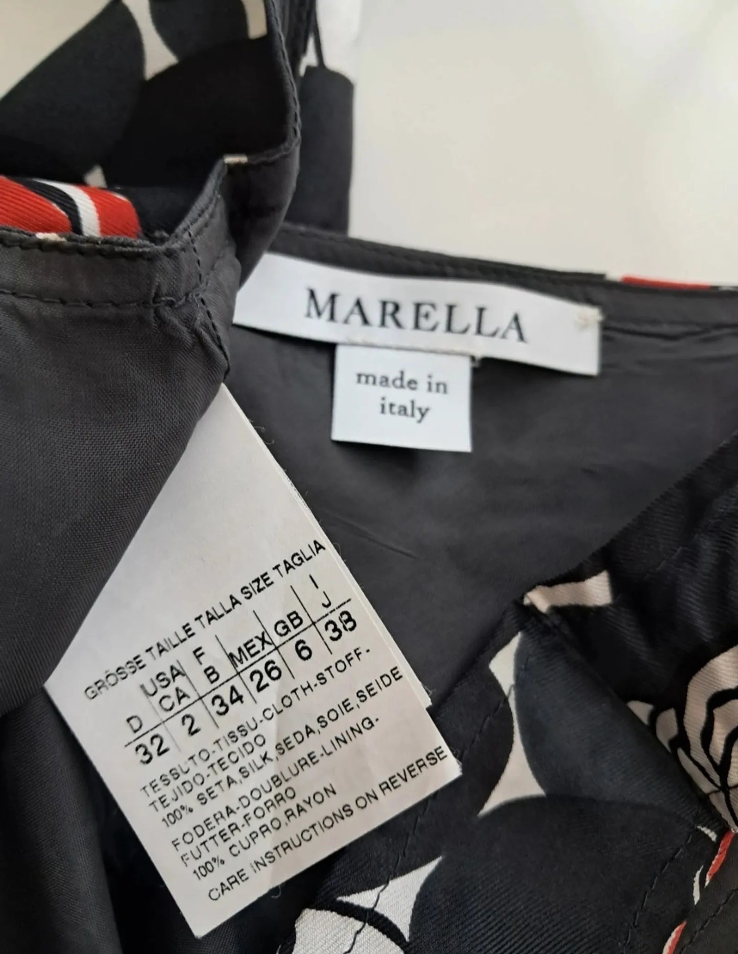 Marella-sidenklänning