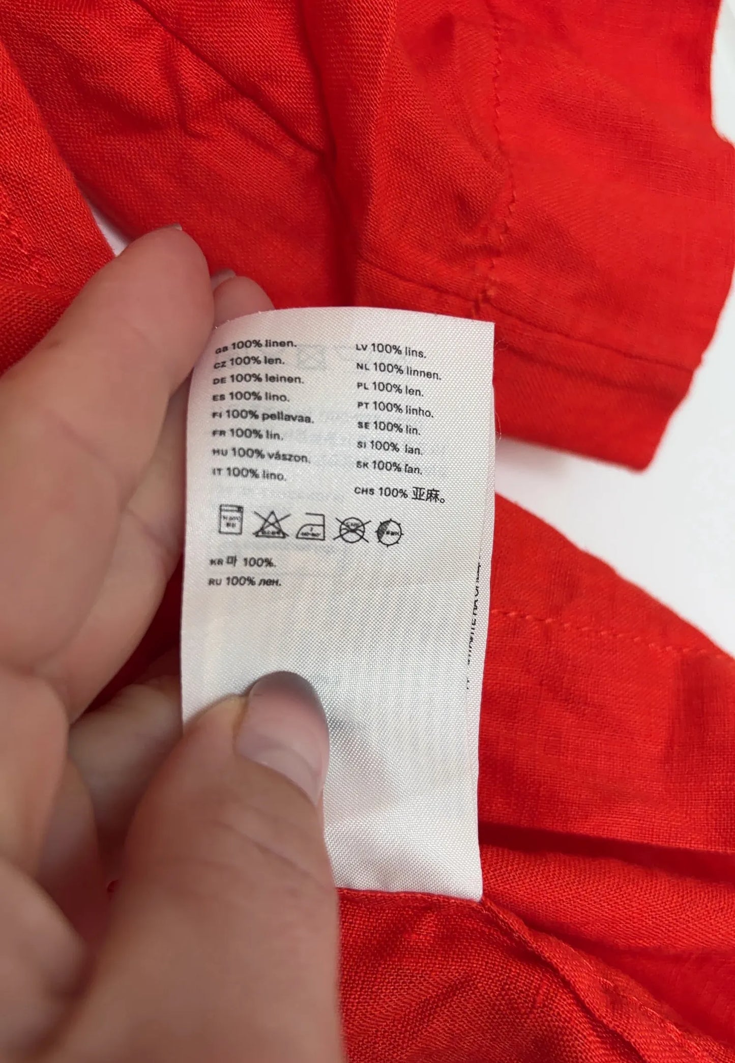 Arket-linneskjorta NWOT