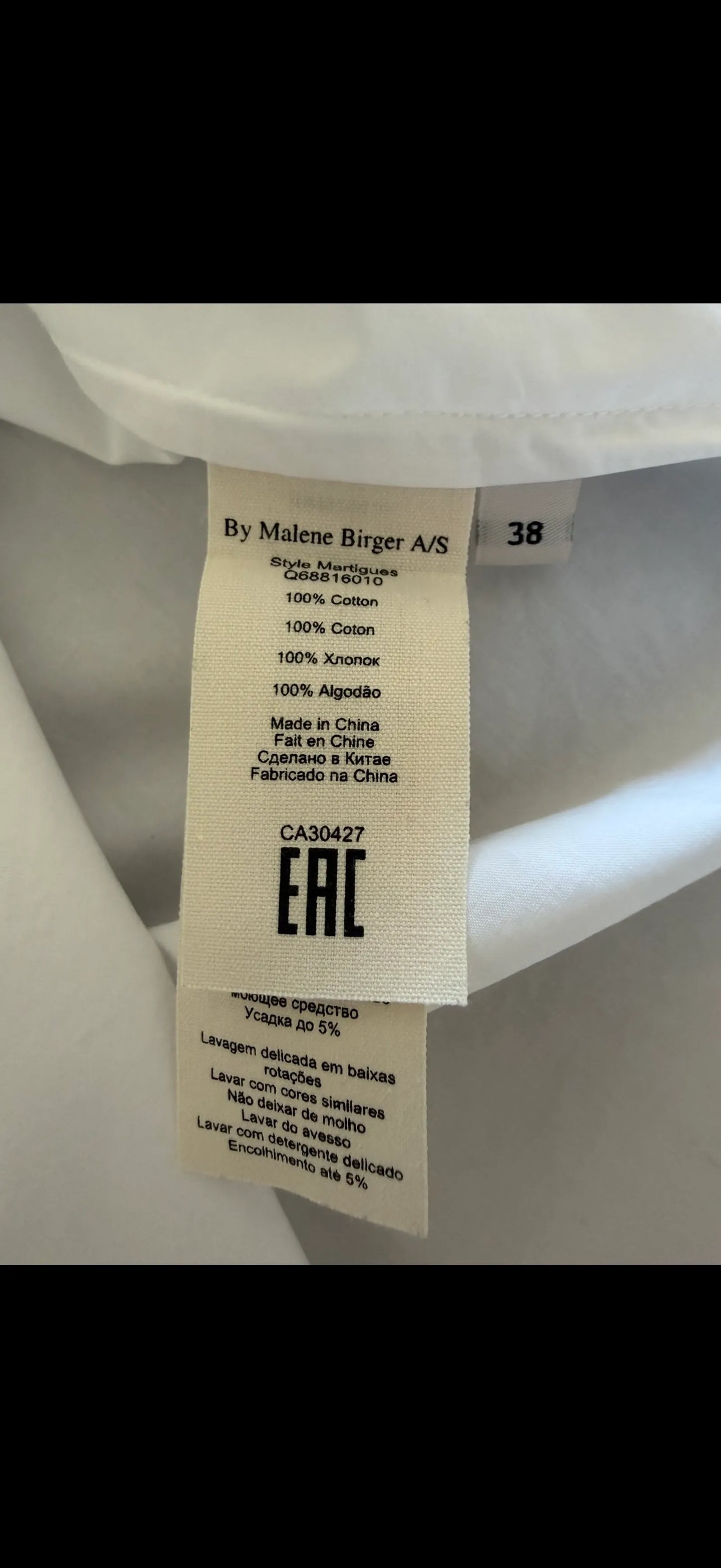 By Malene Birger Martigues-skjorta