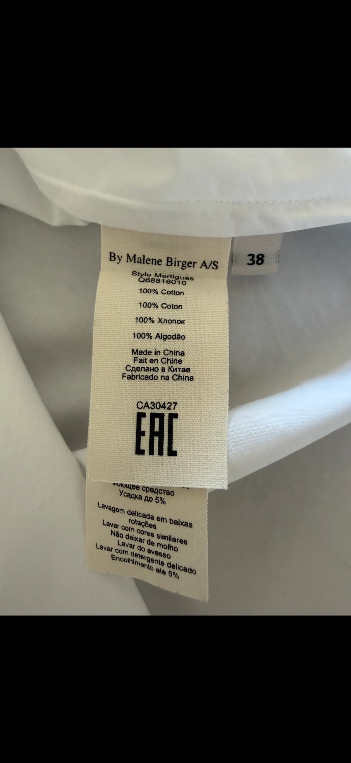 By Malene Birger Martigues-skjorta