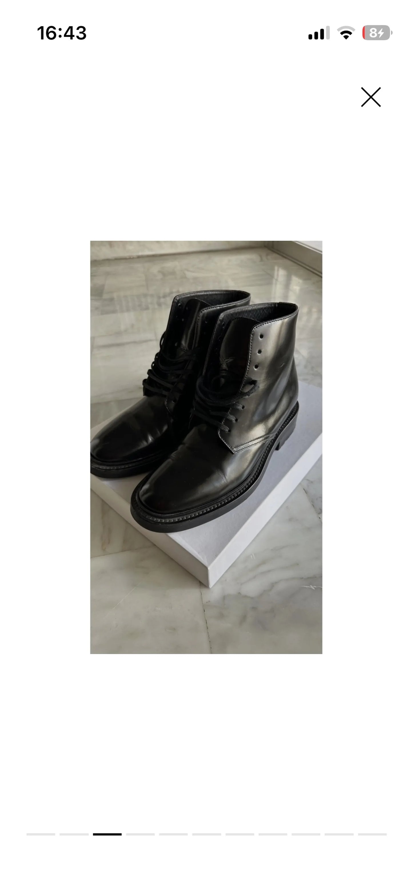 Saint Laurent-skinnkängor