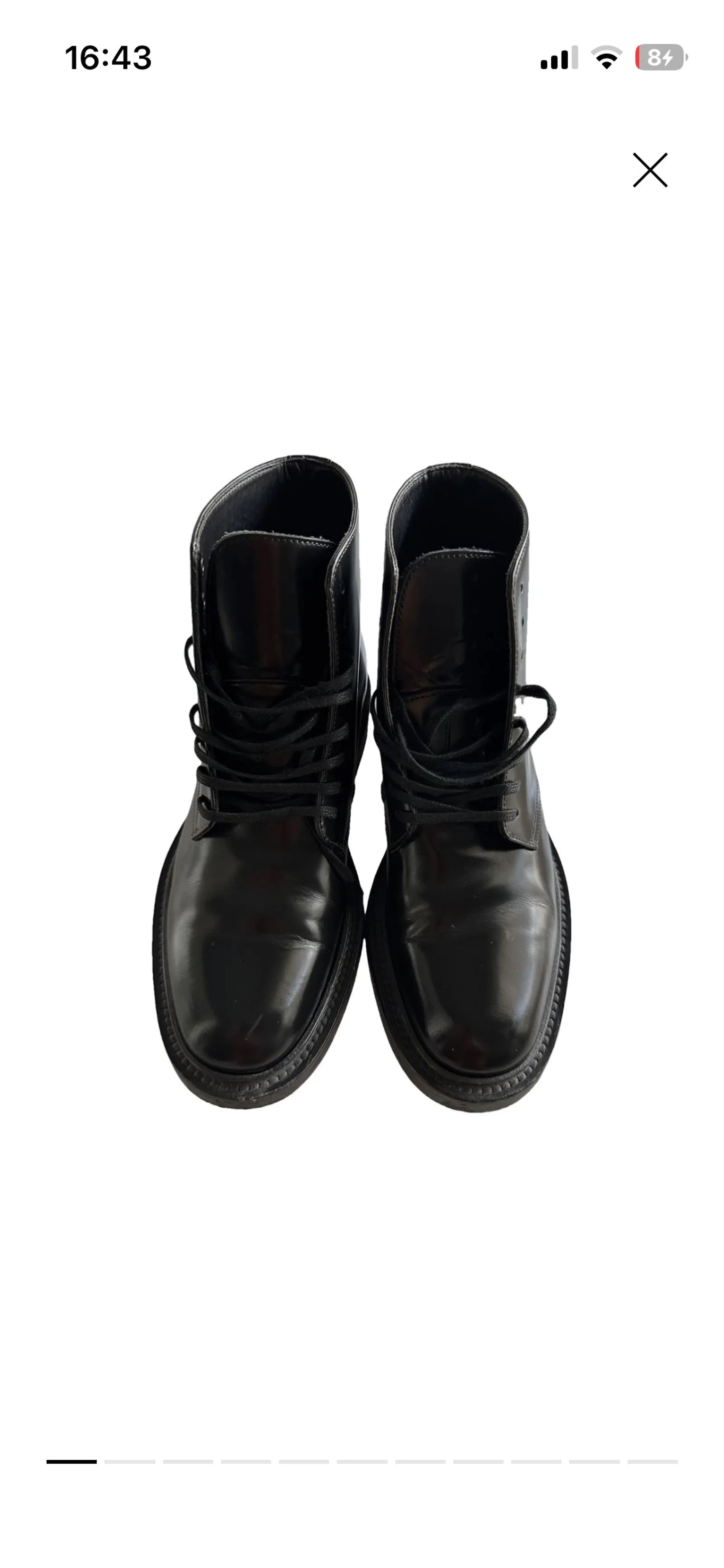 Saint Laurent-skinnkängor