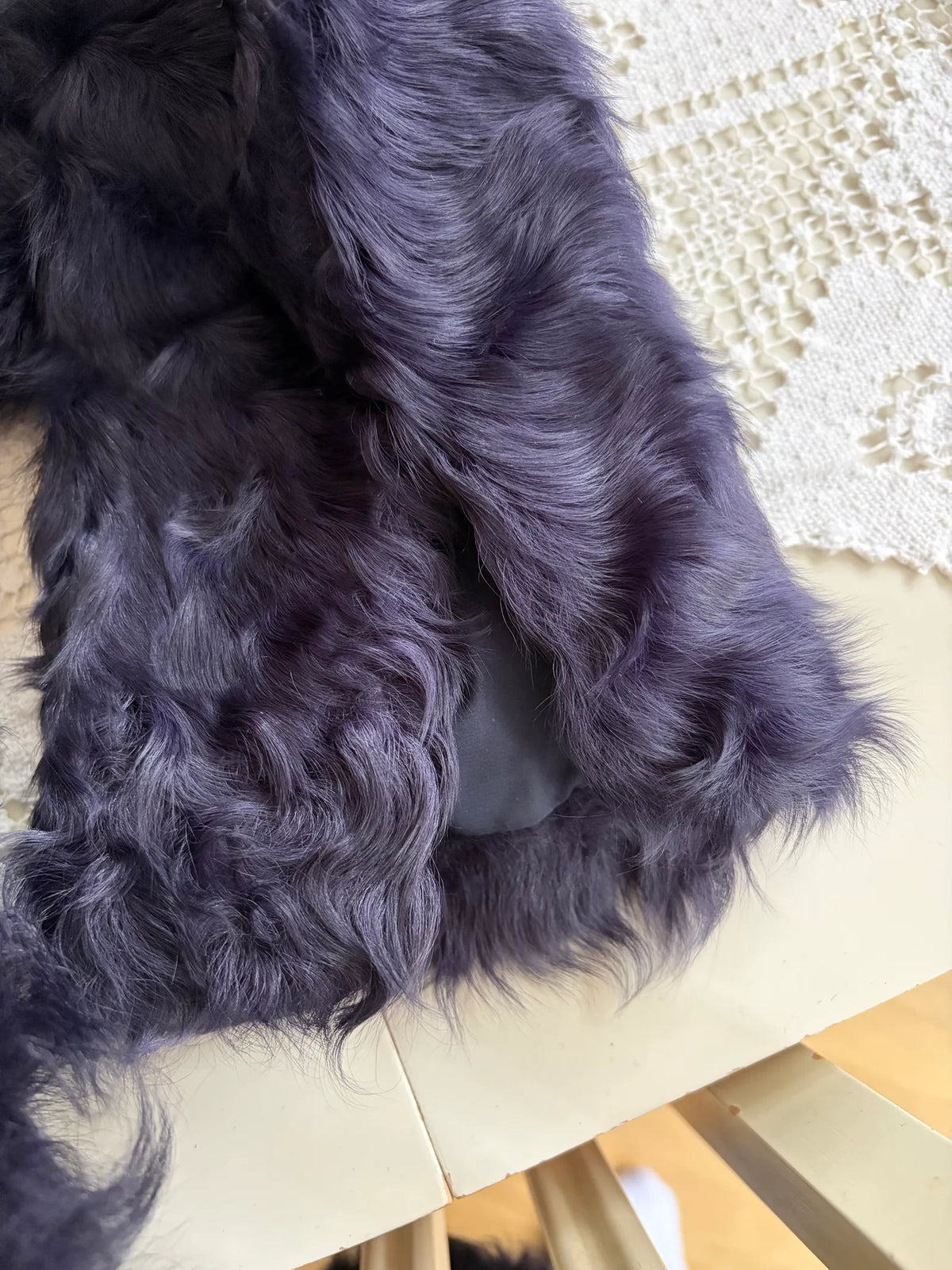 Stand Studio Chloe Fur jacket