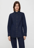 Toteme Slim Denim Shirt-skjorta