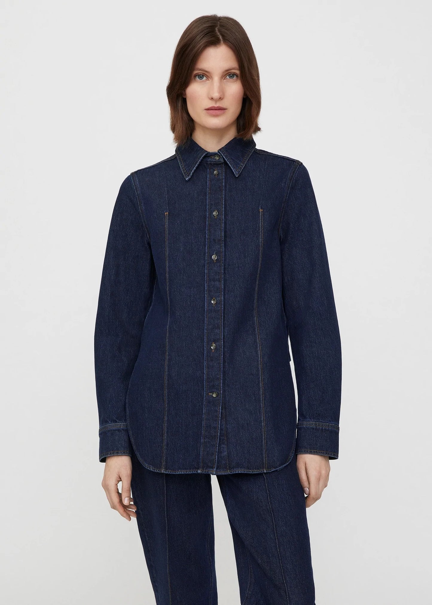 Toteme Slim Denim Shirt  Shirt
