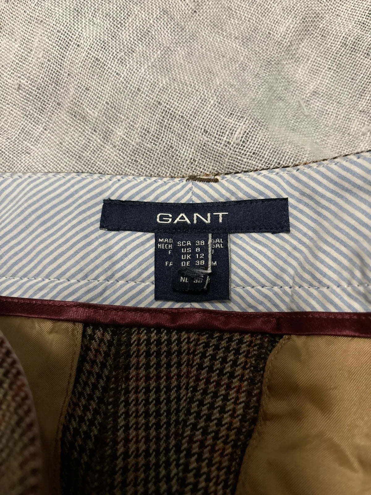 Gant-ullkostymbyxor