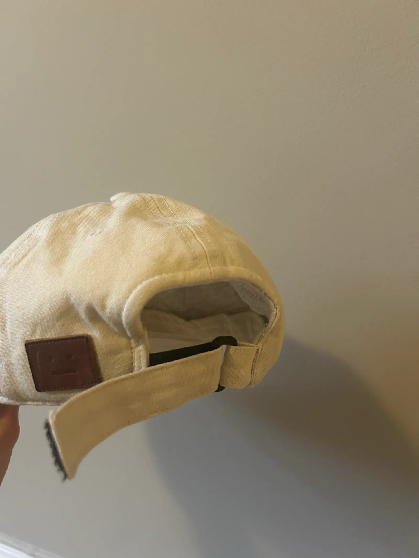 Acne Studios Kiss Of Death Distressed Cap Cap