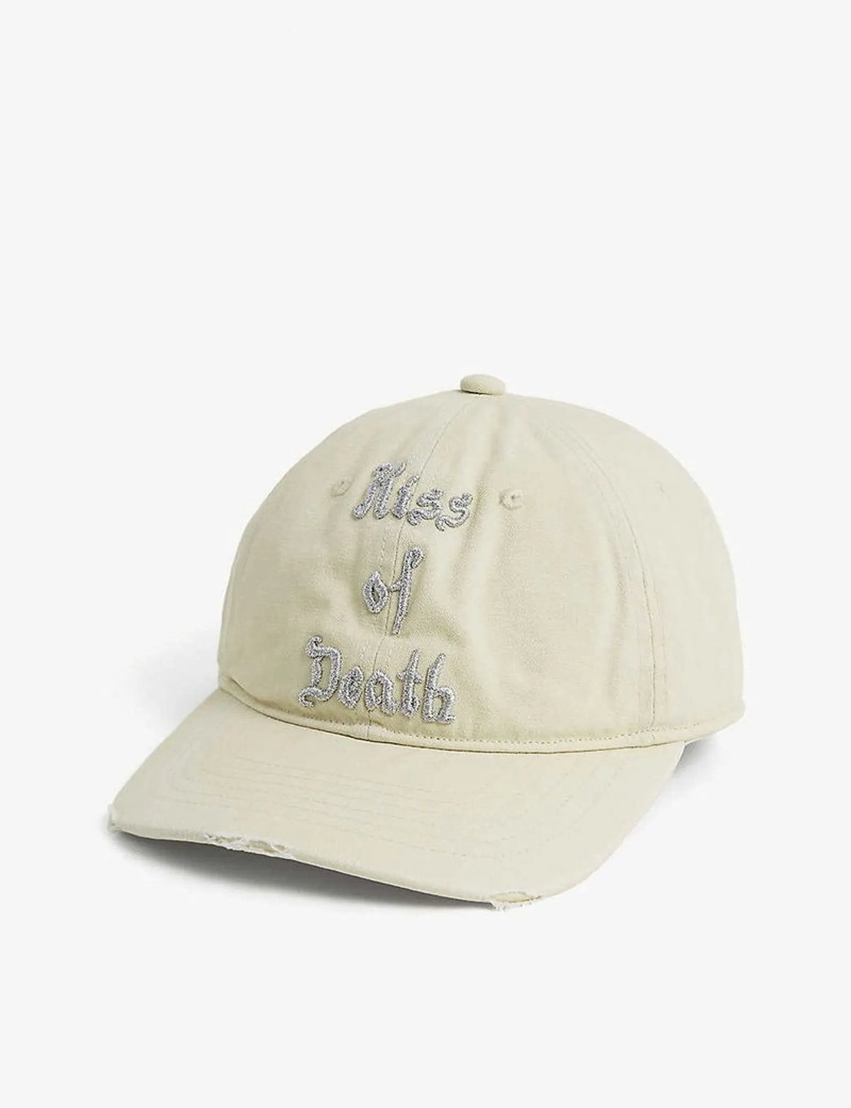 Acne Studios Kiss Of Death Distressed Cap Cap