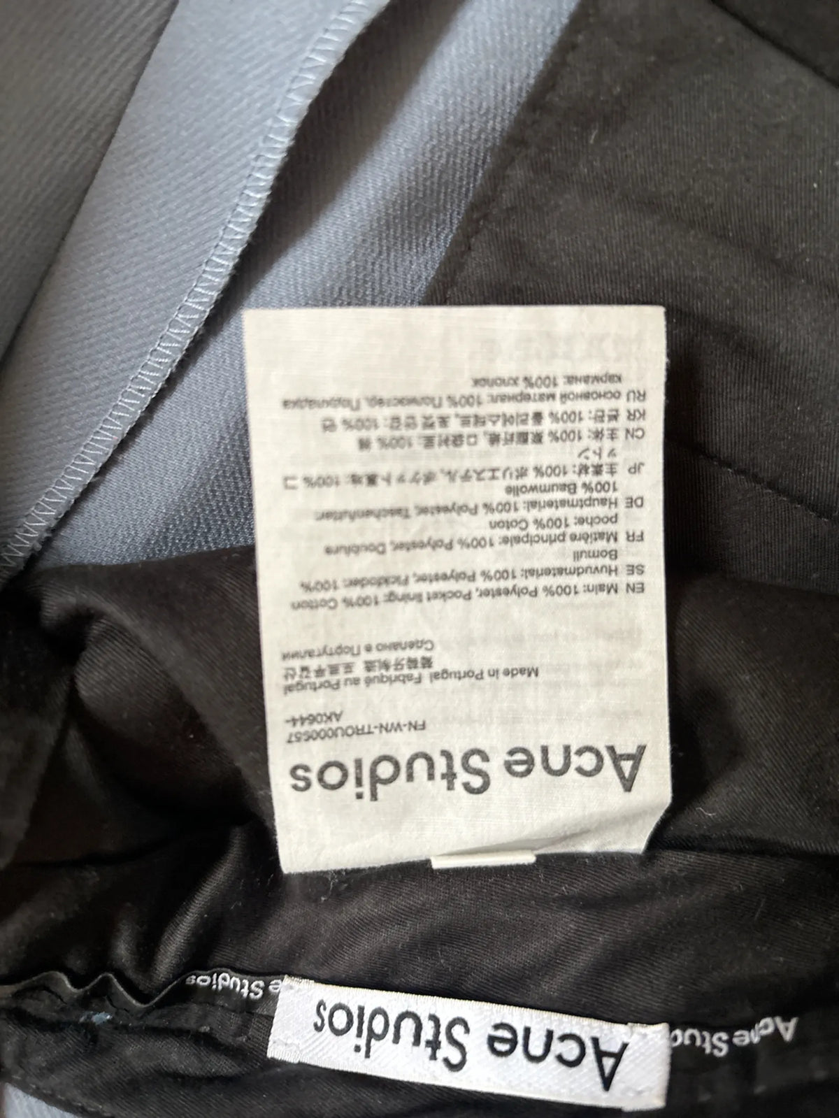 Acne Studios-kostymbyxor