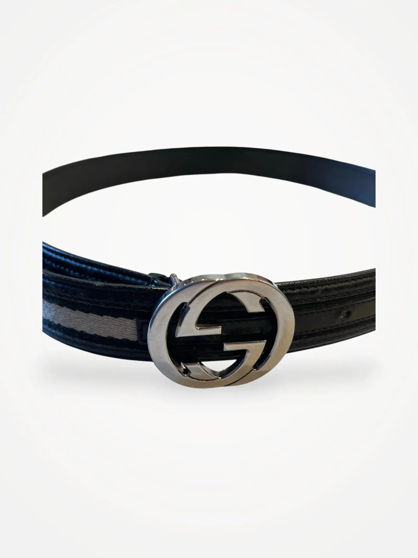 Gucci-skinnbälte