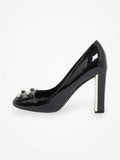 Gucci Black Patent Leather-skinnklackar