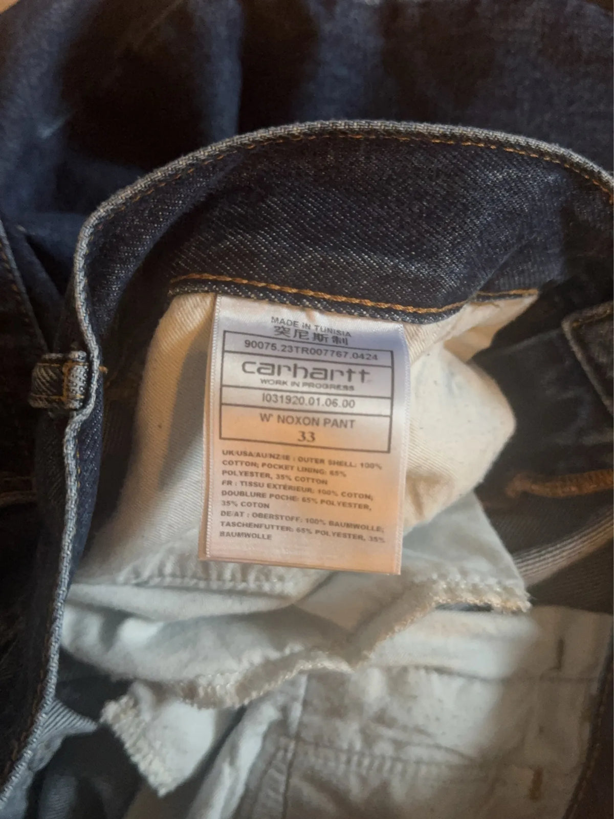 Carhartt Hw / Straight-jeans
