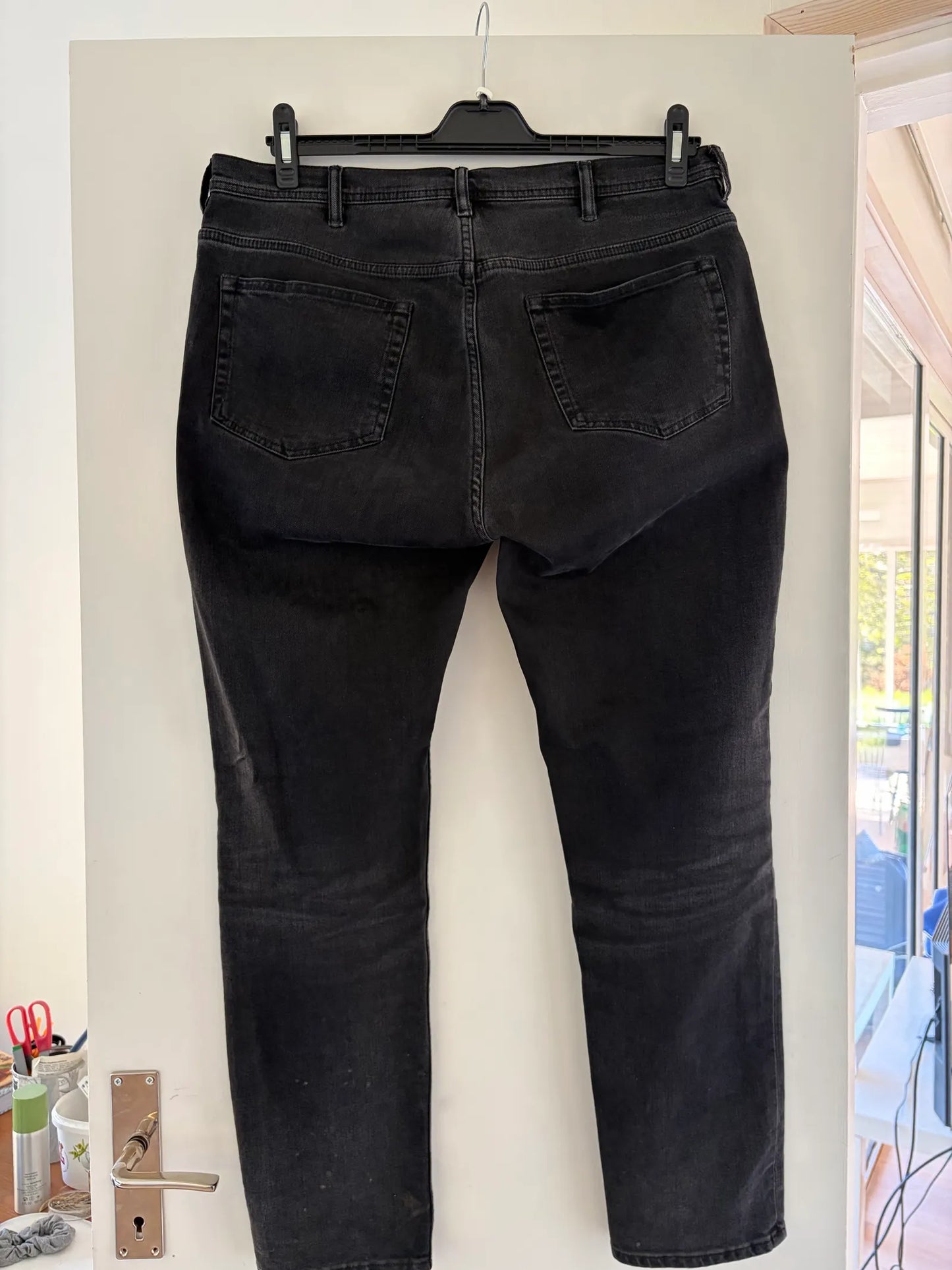 Acne Studios River Used Black Jeans