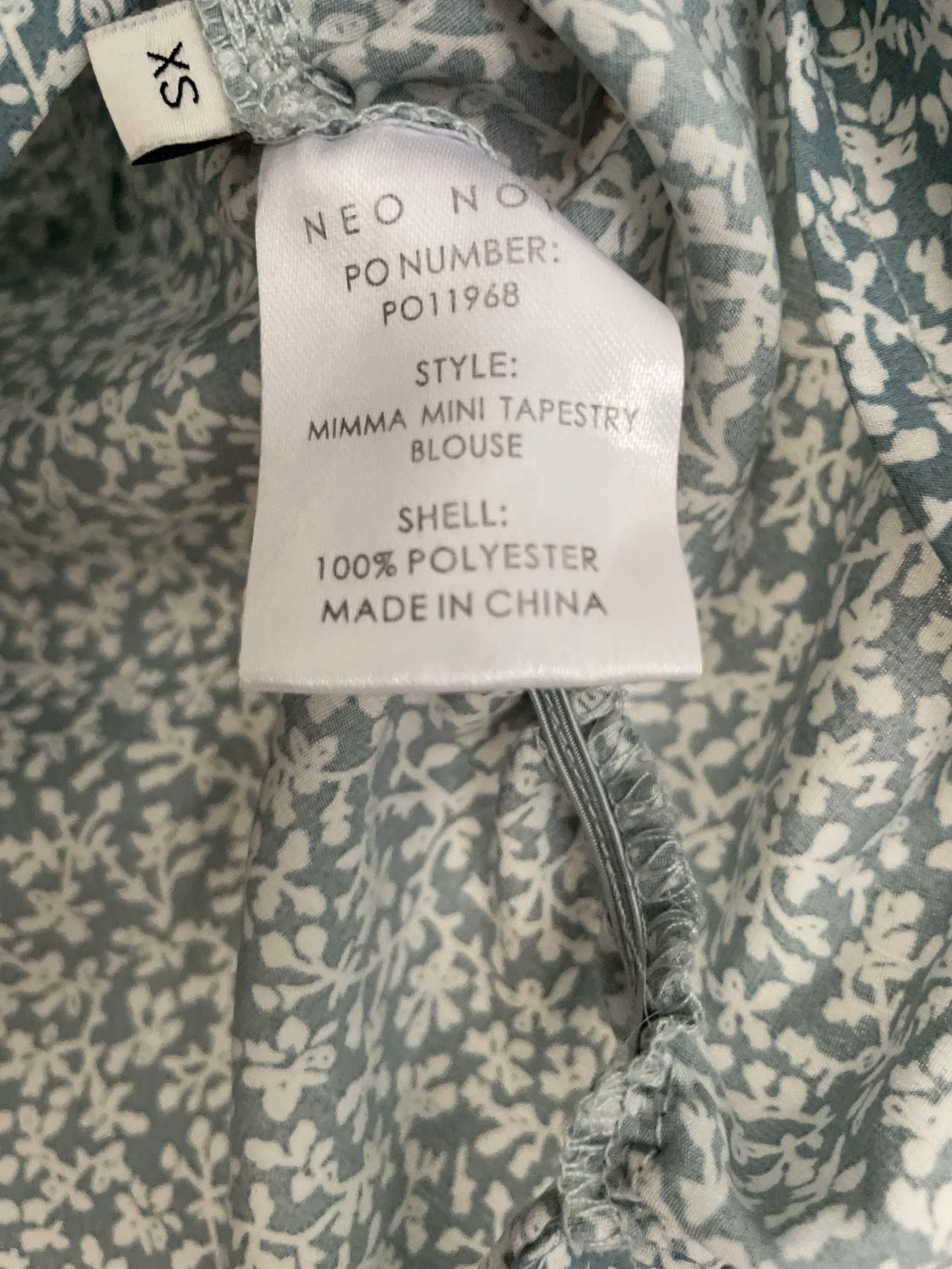Neo Noir Mimma Mini Tapestry Blouse