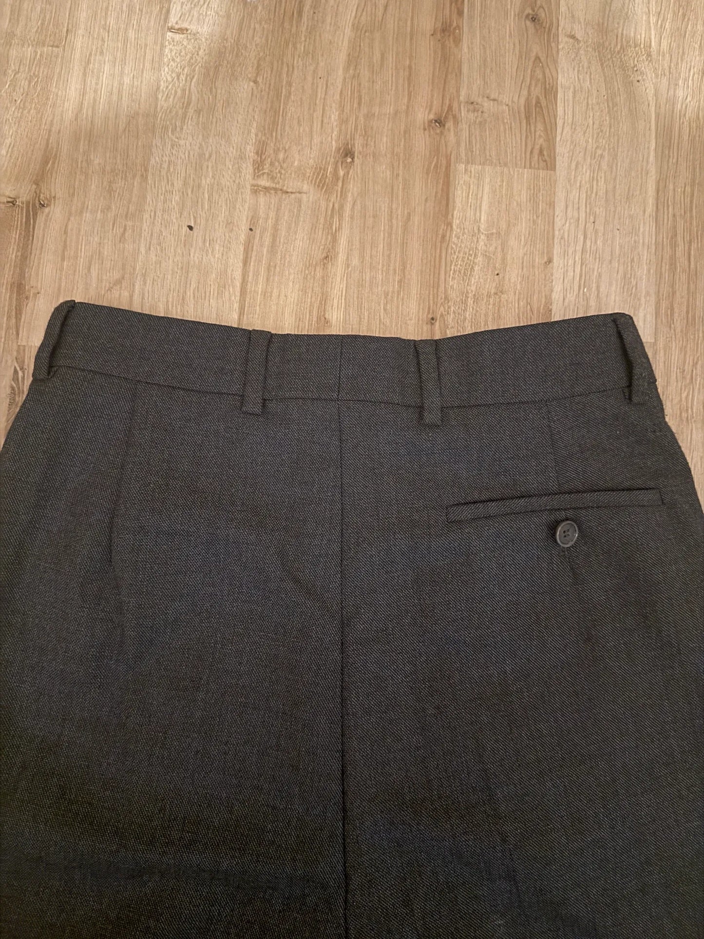 Acne Studios Gray Wrap-kostymbyxor