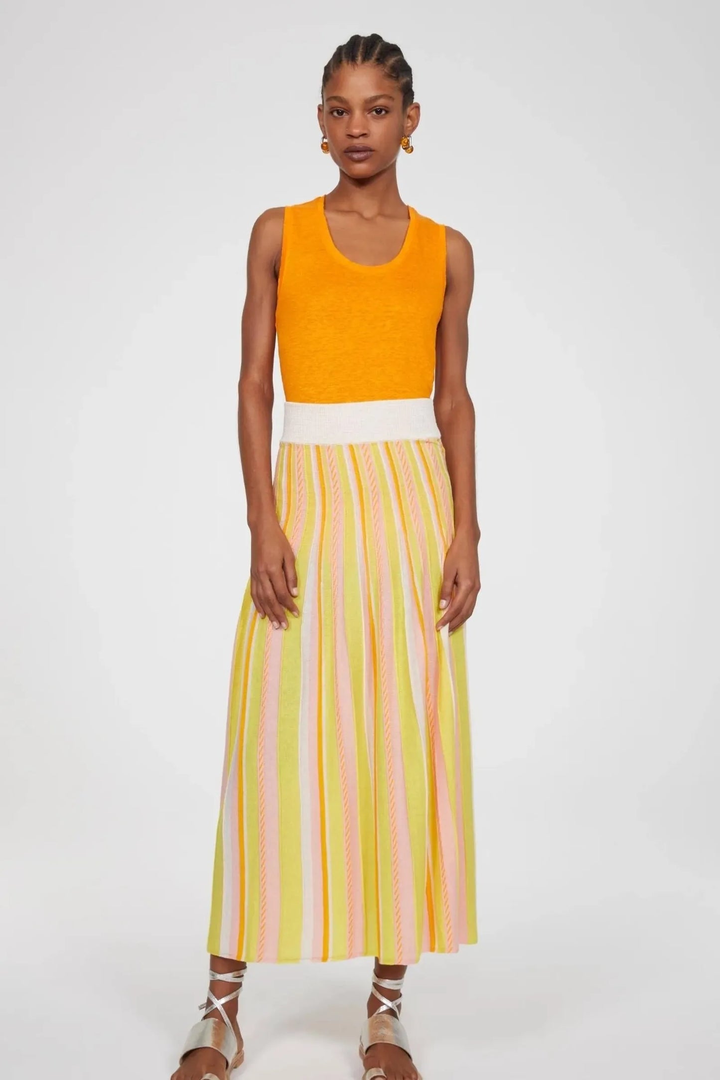 Rodebjer Marika Stripe Skirt