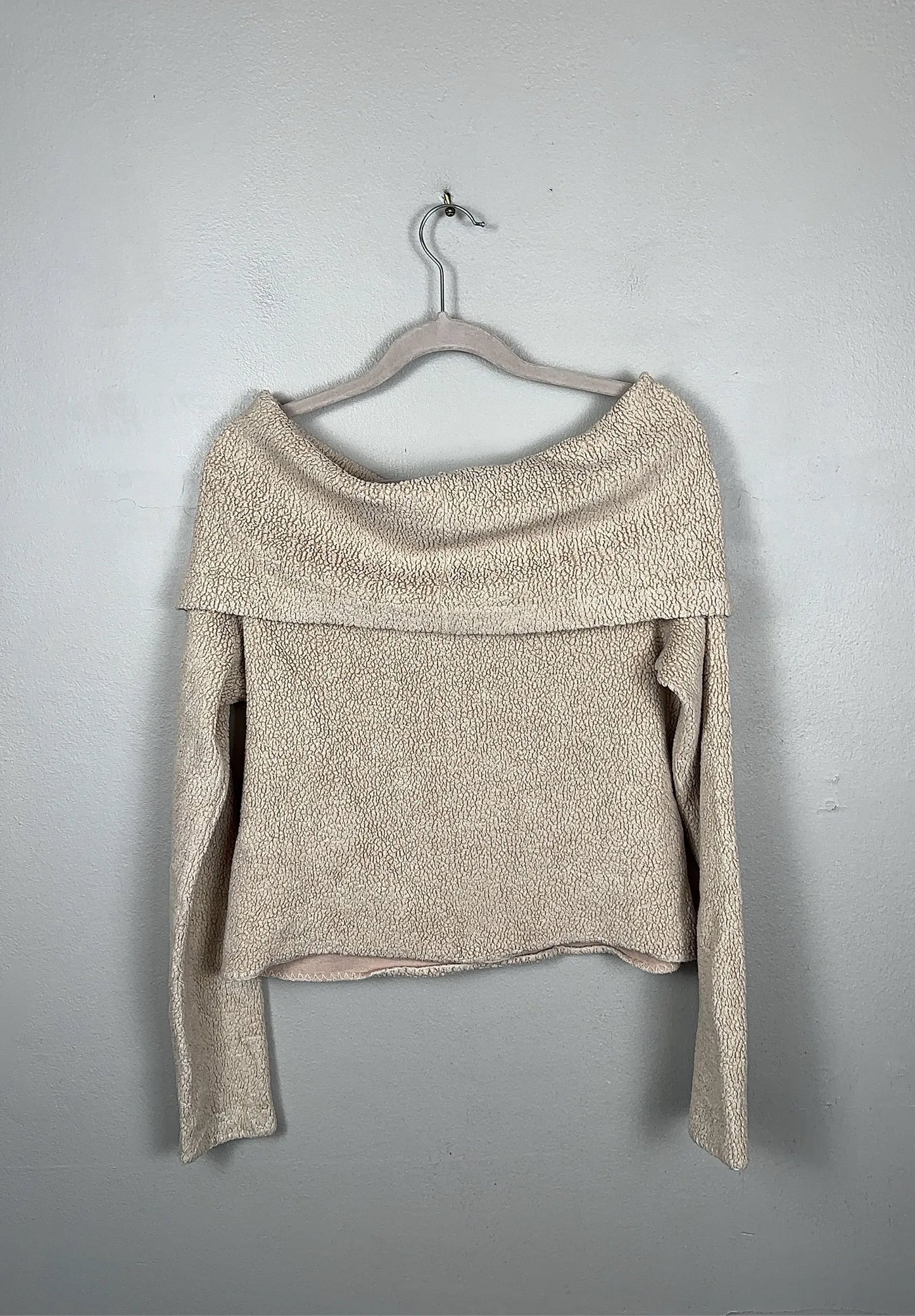 Filippa K Texture Jersey Off Shoulder-tröja